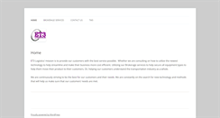Desktop Screenshot of et3logistics.com